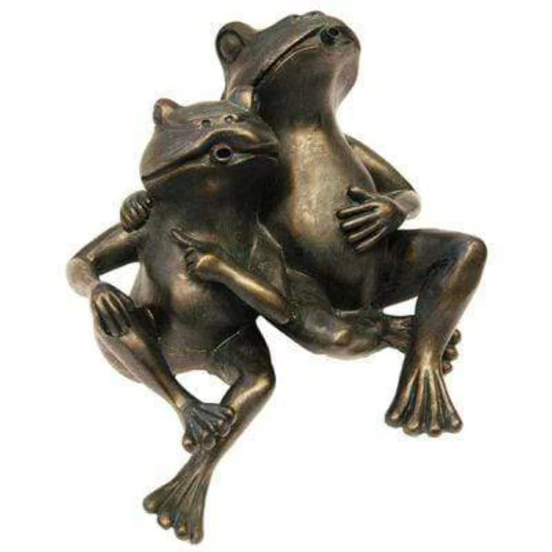Gargouille Couple de grenouilles (2pièces) - Cracheur pour petit jeu d'eau - Ubbink
