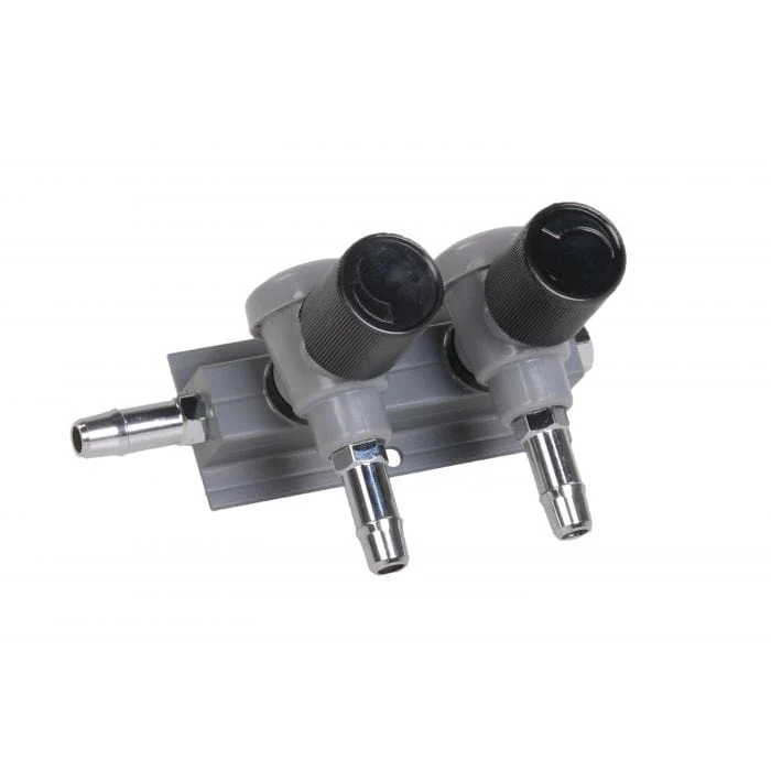 Vanne pour pompe à air 9mm idéal pour montage mural - 1/2/3/4/5 voies - Aquaforte