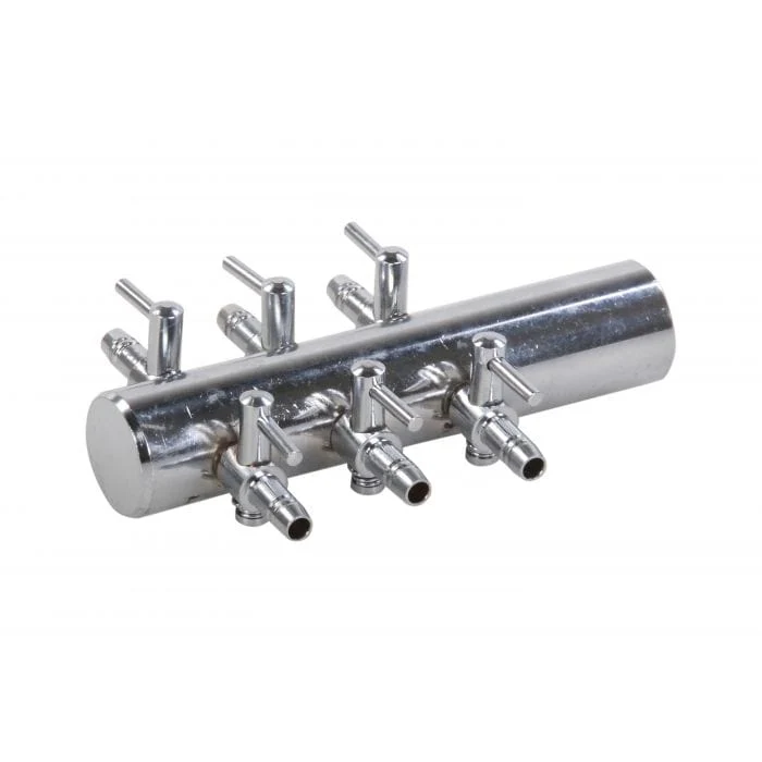 Vanne pour pompe à air 4mm Ø18mm - 6/10/12/18 voies - Aquaforte