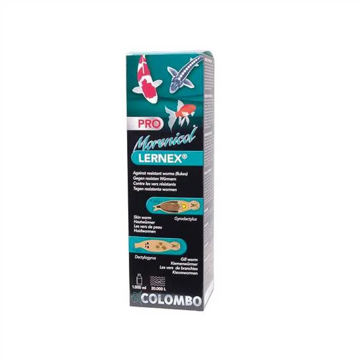 Lernex PRO 1000ml/20.000litres - Contre les vers de la peau et des branchies - Morenicol Colombo