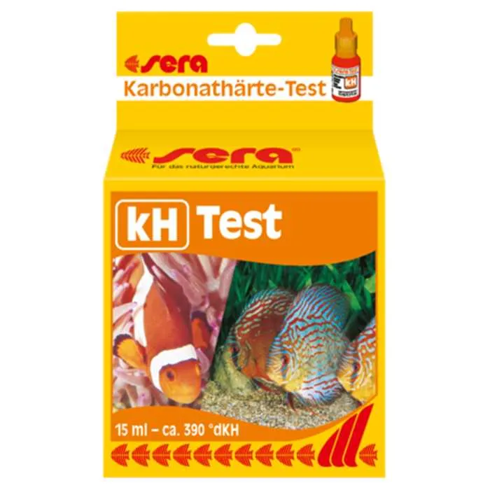 Sera Test KH - Dureté carbonatée - Test en gouttes