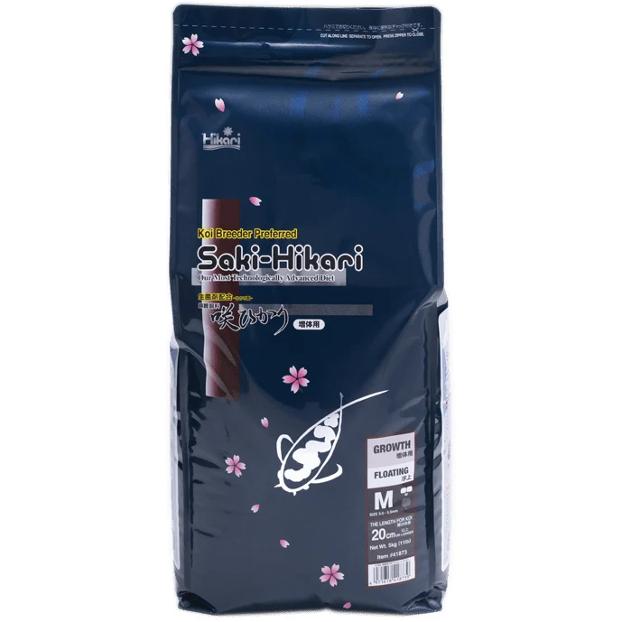 Saki-Hikari Growth - Medium 5kg - Aliment quotidien professionnel pour forte croissance