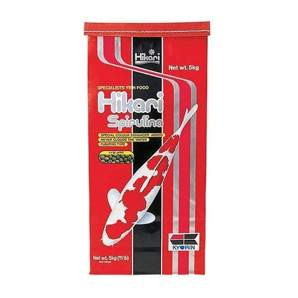 Hikari Spirulina - Large 5kg - Complément alimentaire améliorant les couleurs