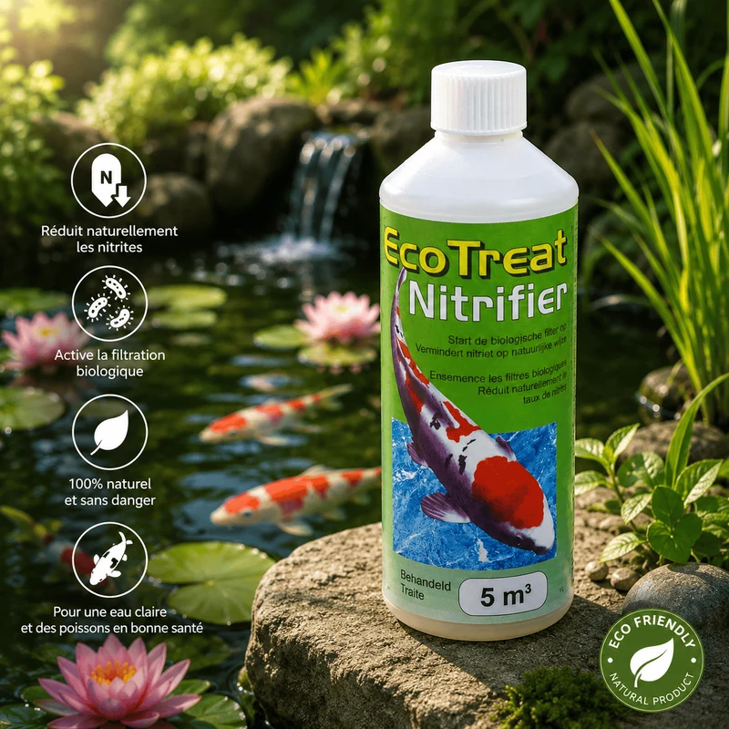 Nitrifier 500ML - Ecotreat - Bactéries liquides nitrifiantes - Traite 5M³
