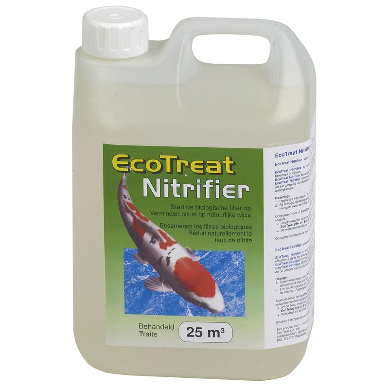 Nitrifier 2500ML Ecotreat - Bactéries liquides nitrifiantes pour traiter 25M³