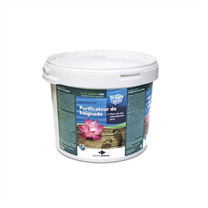 BactoPool 5KG - Bactéries pour piscine naturelle ou baignade écologique jusqu'à 50m³