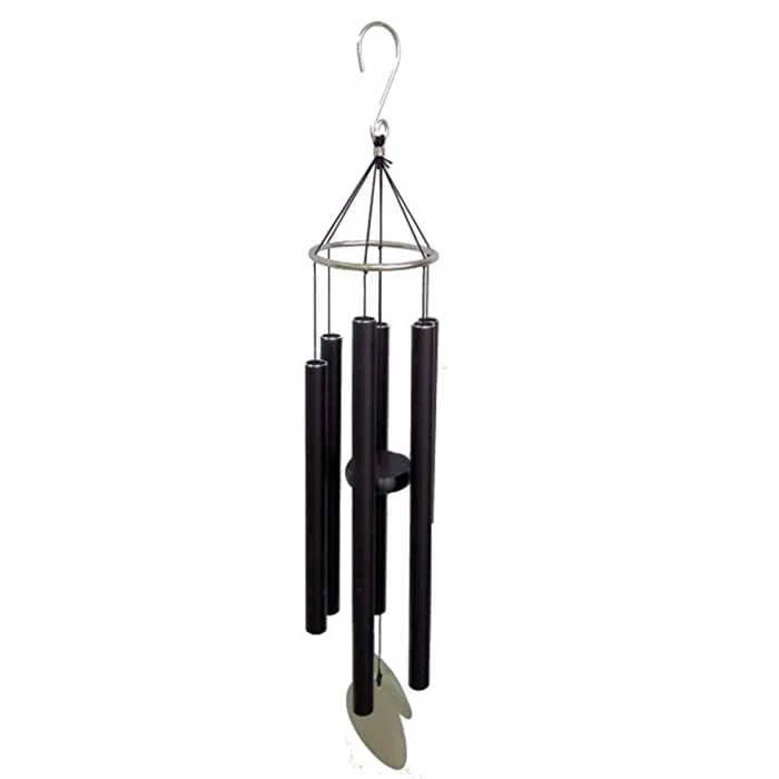Carillon à vent Aureole Tunes Noir - 90CM