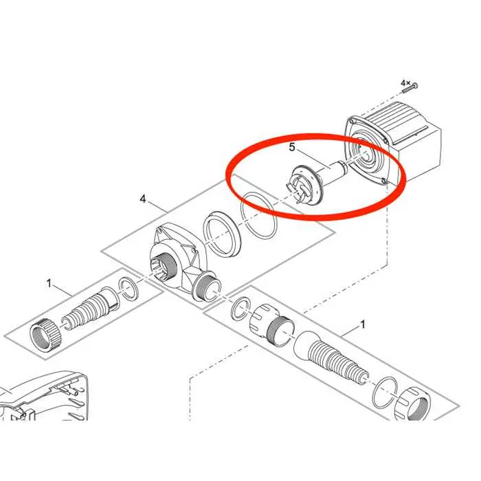 Rotor de remplacement pour AquaMax Eco Classic 8500