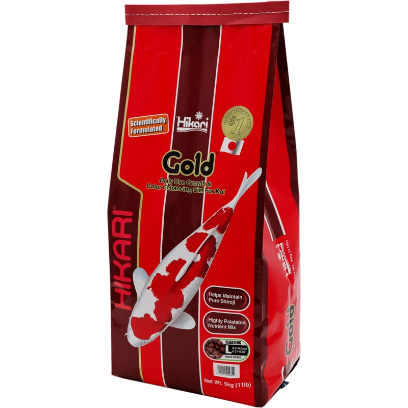 Hikari Gold - Large 5kg - Aliment quotidien améliorant couleur et croissance
