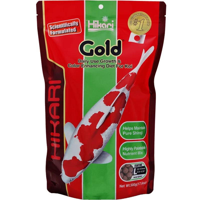 Hikari Gold - Large 500gr - Aliment quotidien améliorant couleur et croissance
