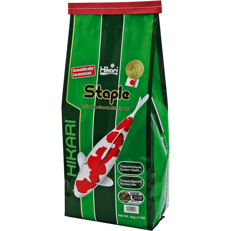Hikari Staple - Large 5kg - Aliment quotidien pour une croissance saine