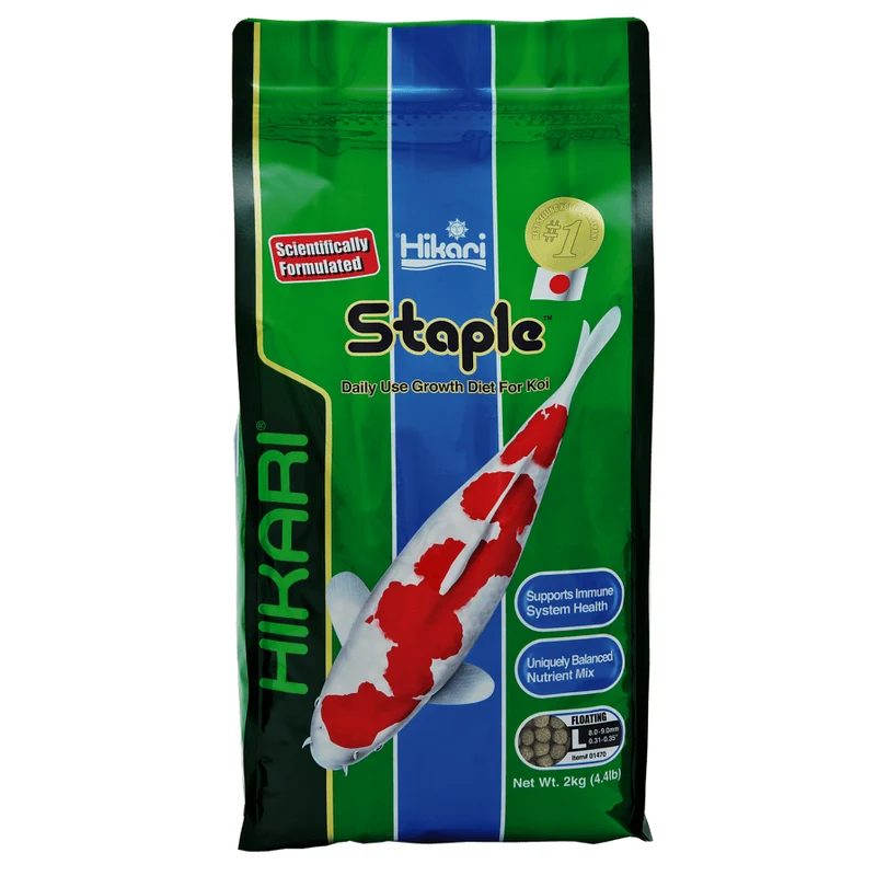 Hikari Staple - Large 2kg - Aliment quotidien pour une croissance saine