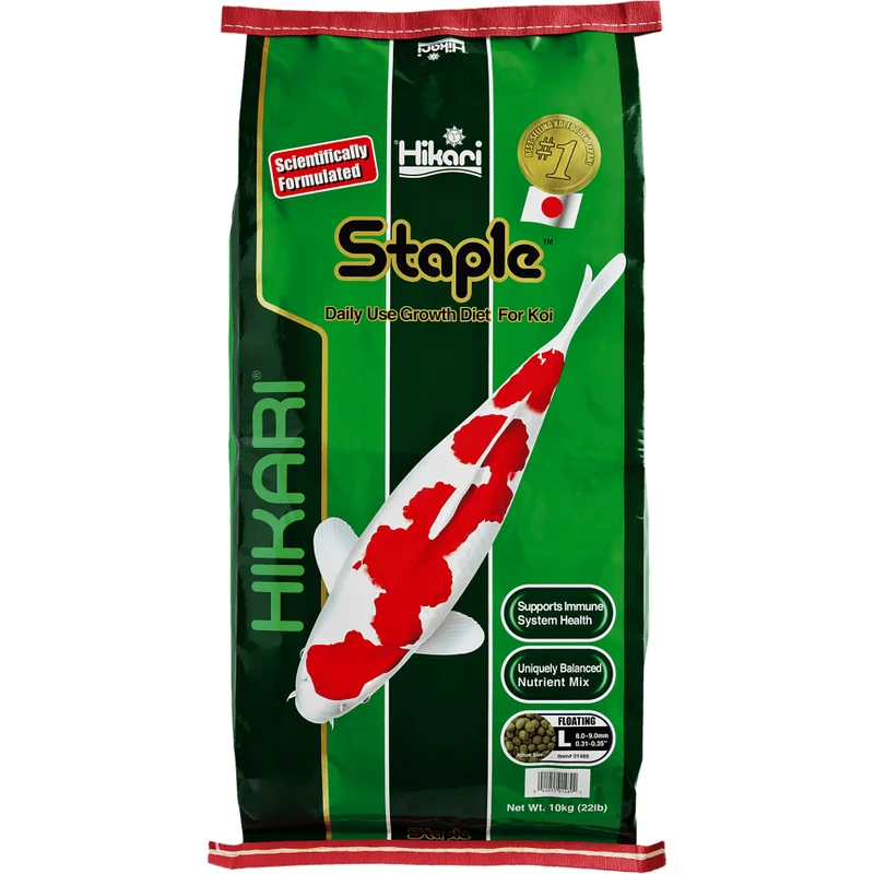 Hikari Staple - Large 10kg - Aliment quotidien pour une croissance saine