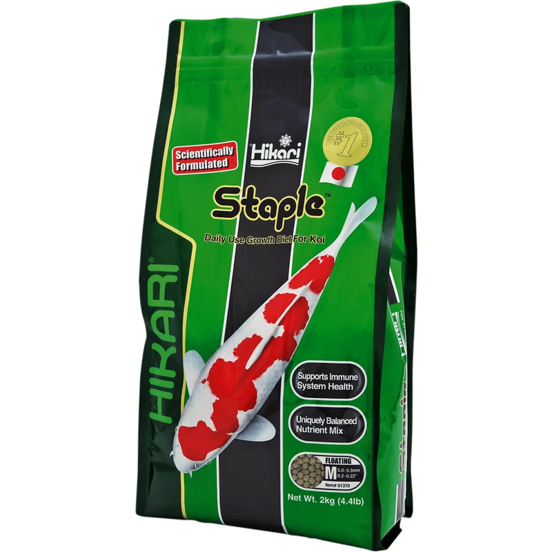Hikari Staple - Medium 2kg - Aliment quotidien pour une croissance saine