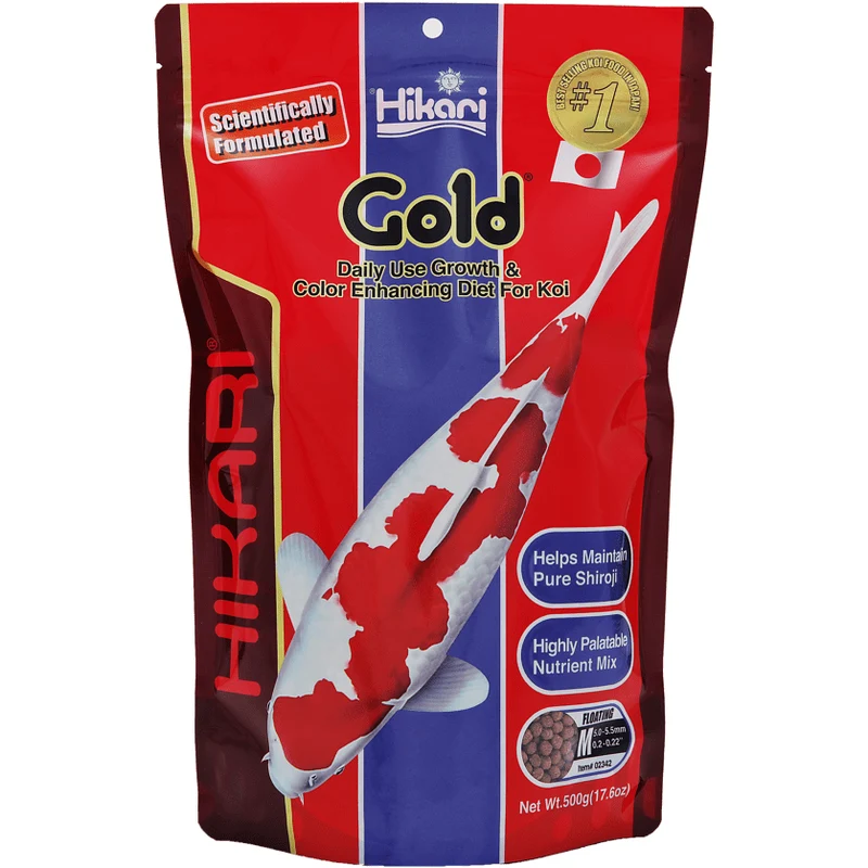 Hikari Gold - Medium 500gr - Aliment quotidien améliorant couleur et croissance