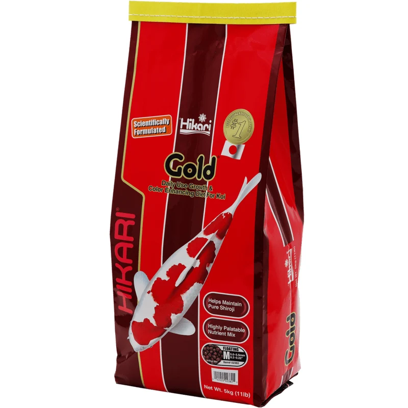 Hikari Gold - Medium 5kg- Aliment quotidien améliorant couleur et croissance