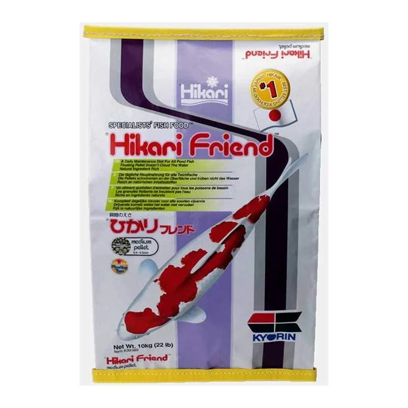 Hikari Friend - Medium 10kg - Pour tous les poissons à bon rapport qualité/prix !