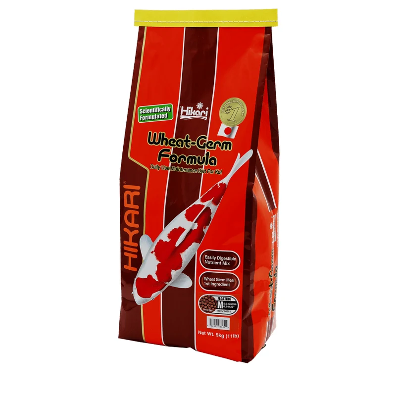Hikari Wheat-Germ - Medium 5kg - Facile à digérer, même en hiver !