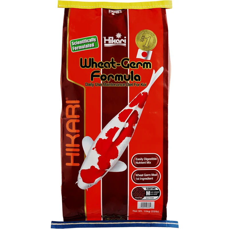 Hikari Wheat-Germ - Medium 10kg - Facile à digérer, même en hiver !