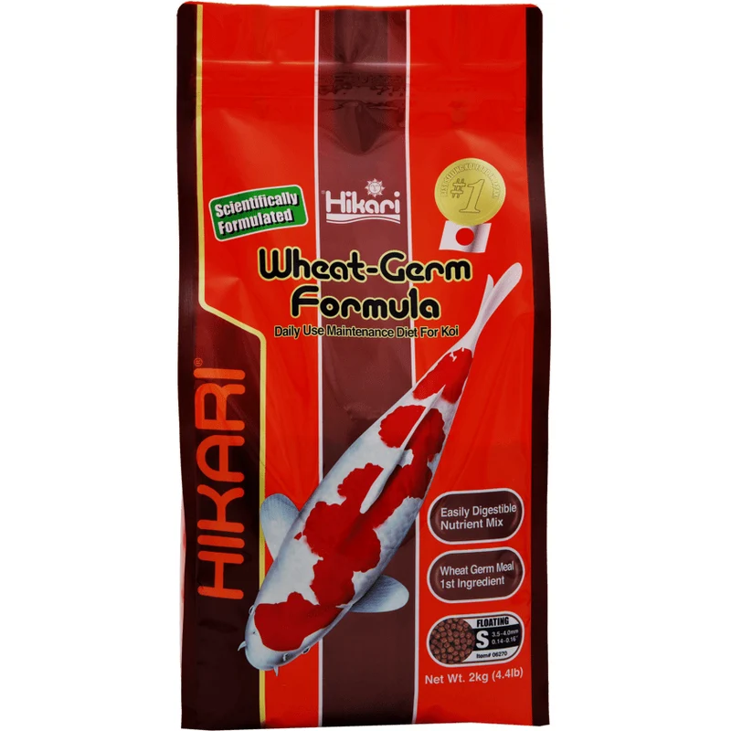 Hikari Wheat-Germ - Mini 2kg - Facile à digérer, même en hiver !