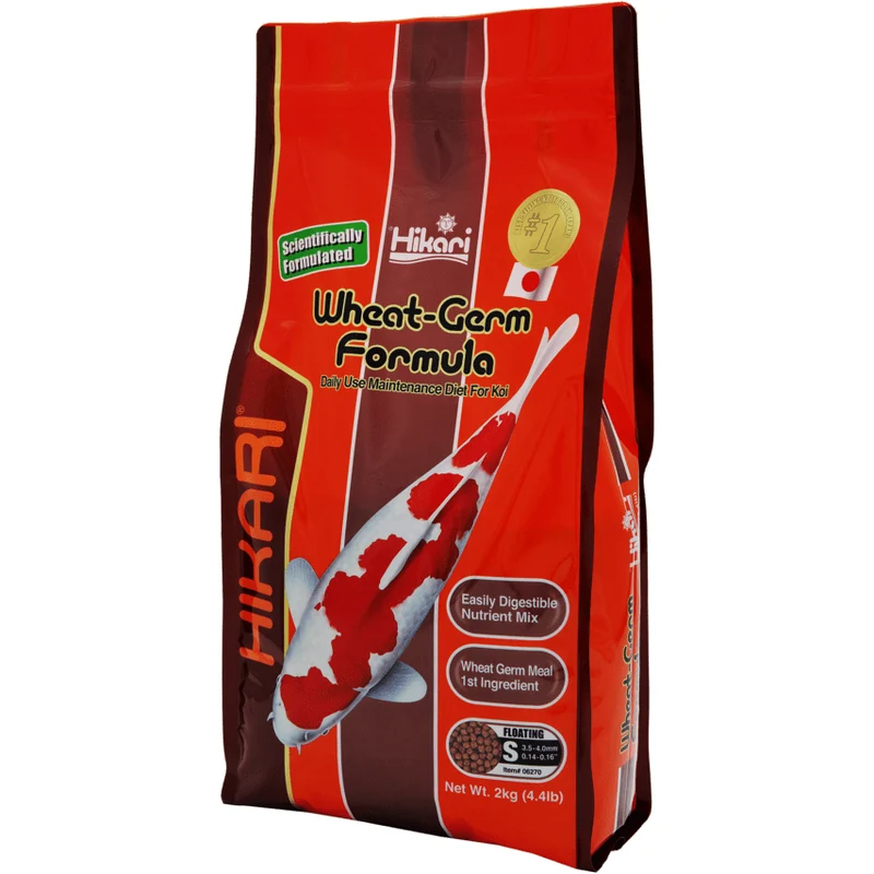 Hikari Wheat-Germ - Mini 2kg - Facile à digérer, même en hiver !