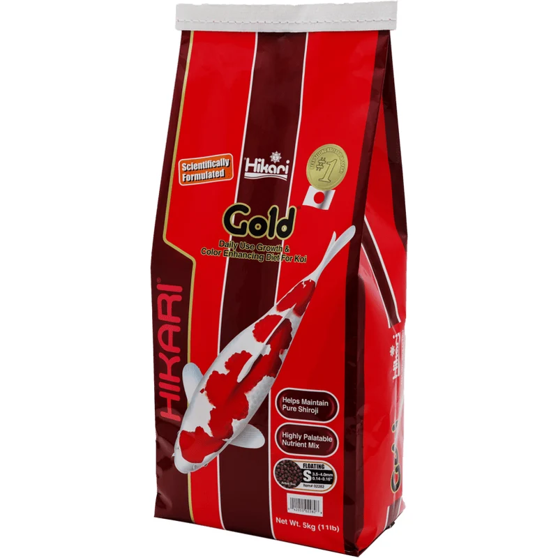 Hikari Gold - Mini 5kg - Aliment quotidien améliorant couleur et croissance