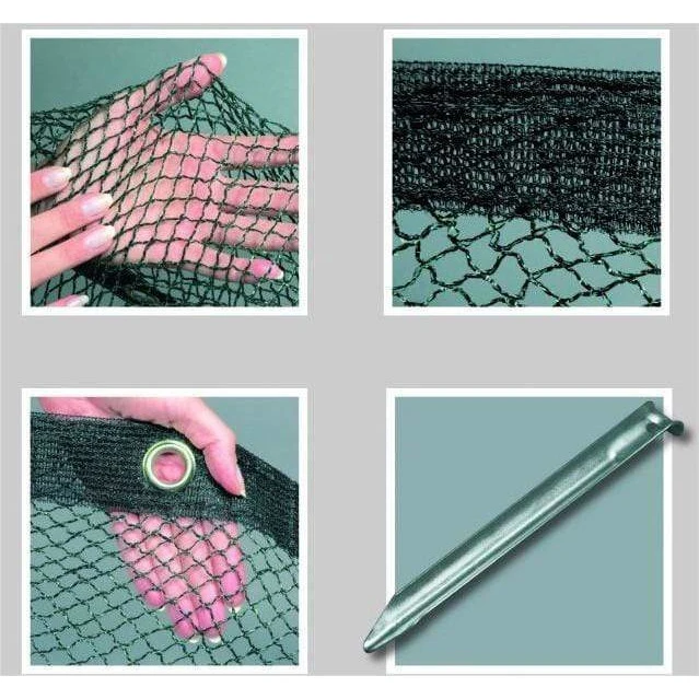 CoverNet 2 x 3M - Filet de protection de haute qualité avec œillets - Velda