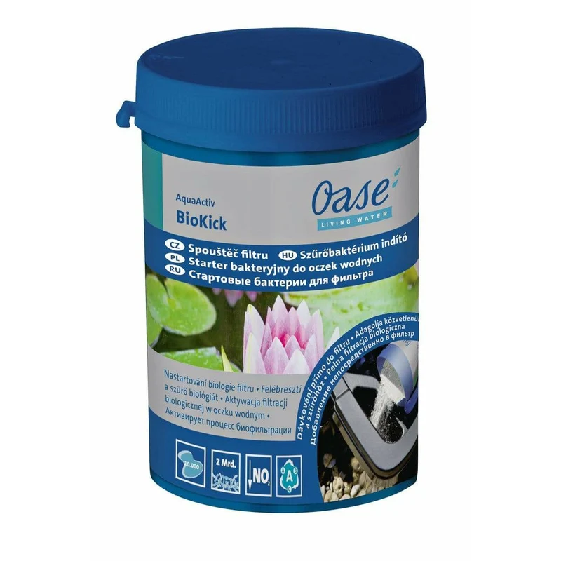 AquaActiv BioKick 200ml pour 10000litres - Bactéries de démarrage