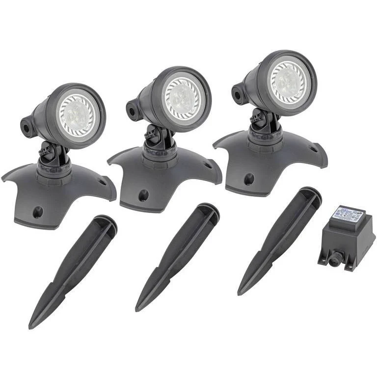 LunAqua 3 LED Set 3 - Spots classiques pour une extraordinaire luminosité - Oase