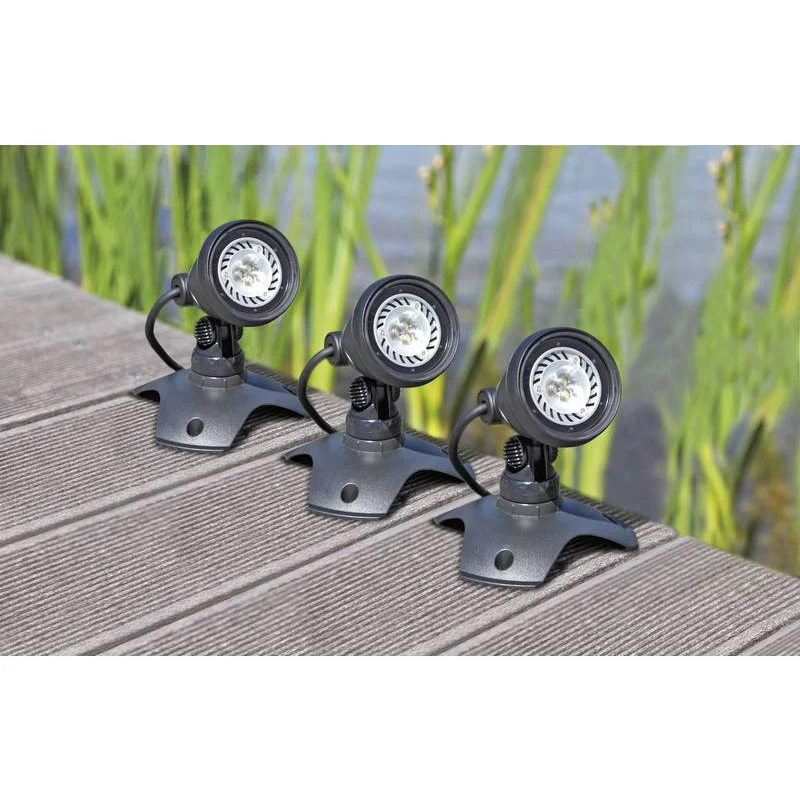 LunAqua 3 LED Set 3 - Spots classiques pour une extraordinaire luminosité - Oase