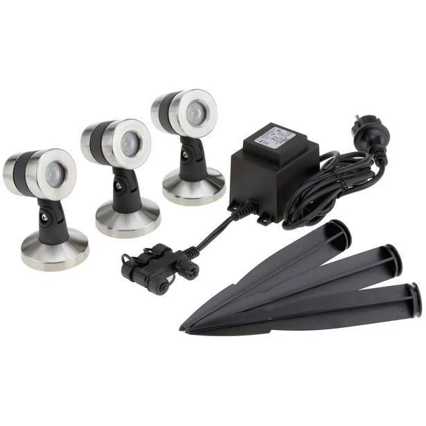 LunAqua Maxi LED Set 3 - Spots designs fonctionnalité aboutie - Oase