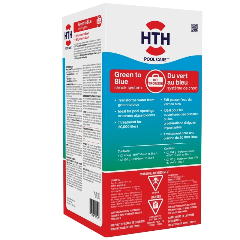 HTH™ Green to Blue Shock Treatment Kit
