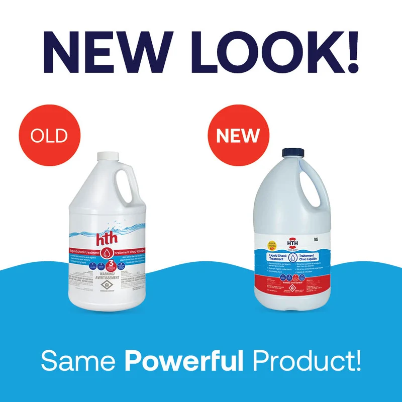 HTH™ Pool Care Liquid Shock Treatment