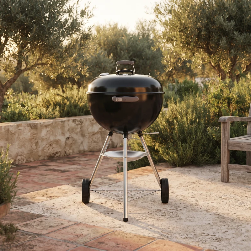Grelhador Weber Classic Kettle + Oferta de Forma de Tarte em Cerâmica