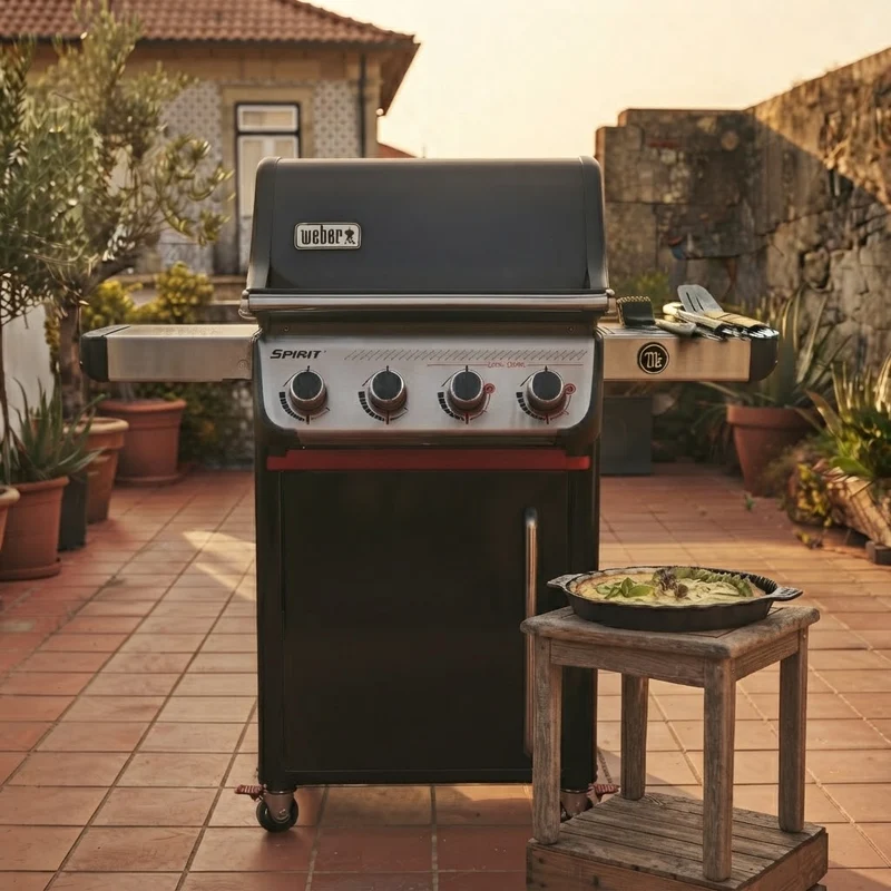 Pack Weber Spirit E-425 + Utensílios Precision + Oferta Forma Tarte