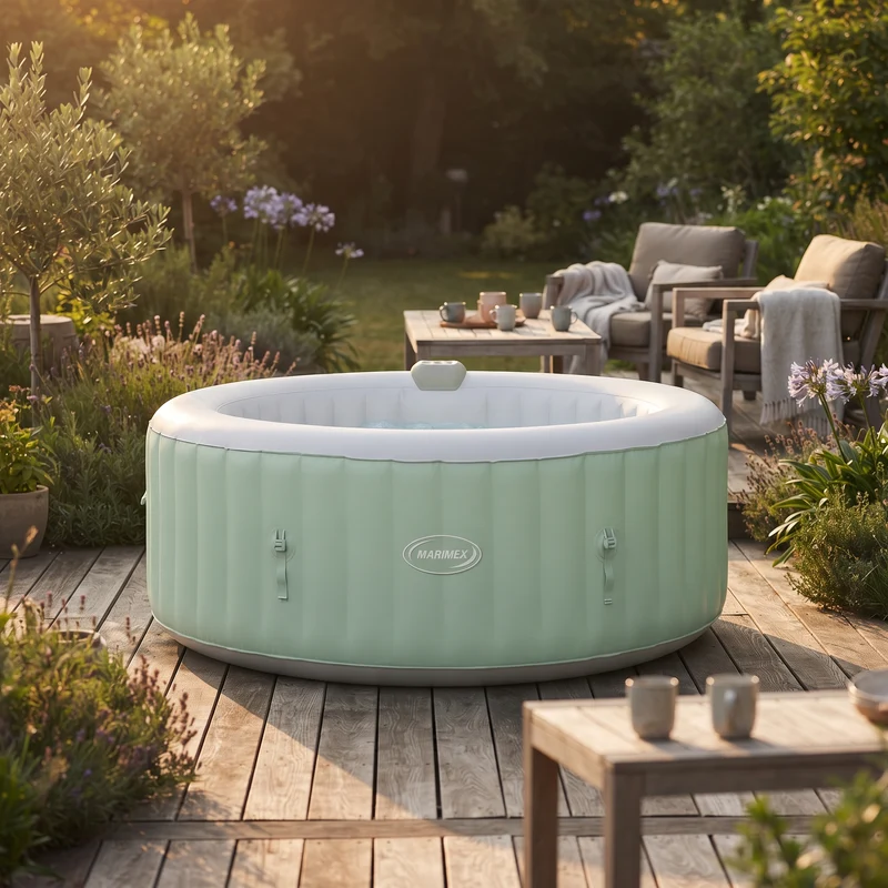 SPA Insuflável green round hot tub AQUAMAR