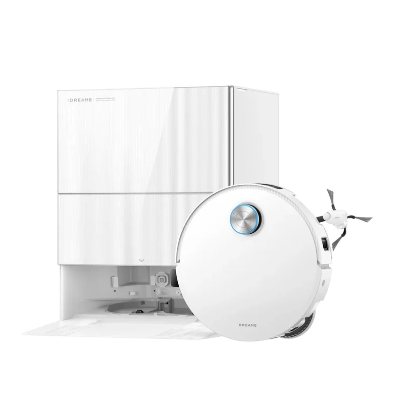 Dreame – X60 Pro Ultra Complete Robot aspirador y fregasuelos blanco con base automática para hogar