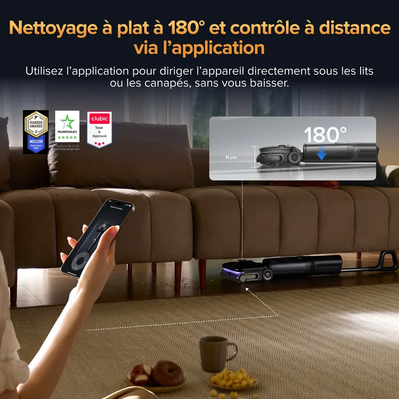 Roborock Aspirateur laveur F25 Ultra