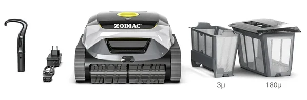 Aspirador robot ZODIAC FREEDOM LITE limpa fundos a Bateria Automático sem fios