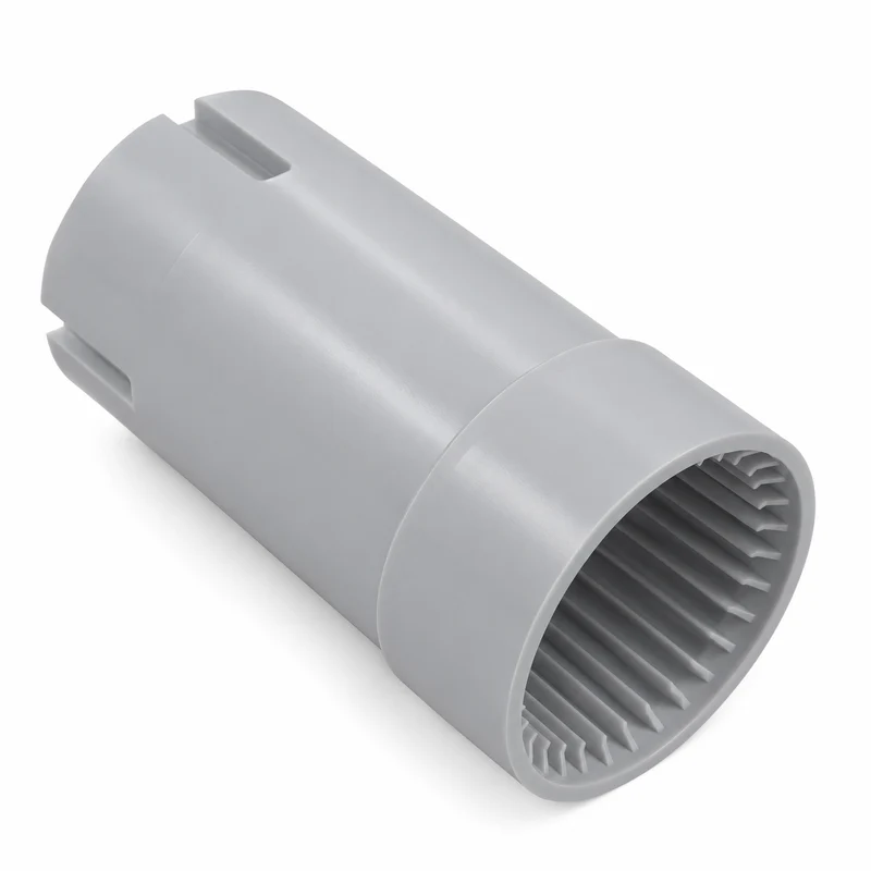 Moyeu gris pour rouleau solaire de piscine