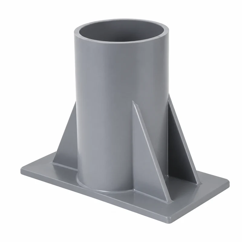 Base grise pour rouleau solaire de piscine hors terre