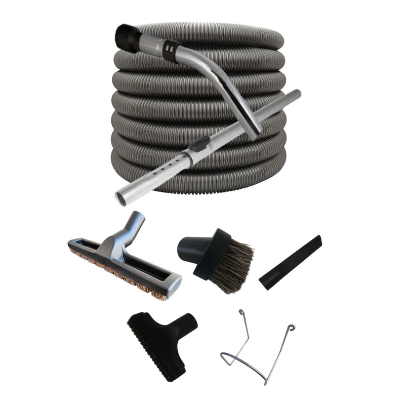 Pack Aspirateur Centralisé PREMIUM 1 avec flexible et 6 accessoires