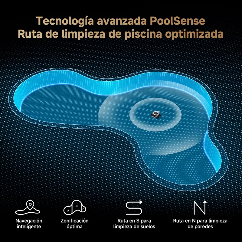 Dreame – Z1 Robot Limpiafondos de piscina de batería sin cable