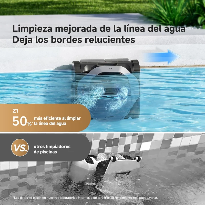 Dreame – Z1 Robot Limpiafondos de piscina de batería sin cable