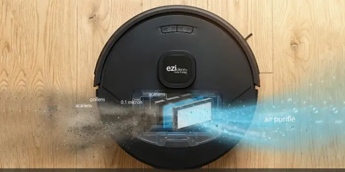 Eziclean Aspirateur robot Airflow Ultra