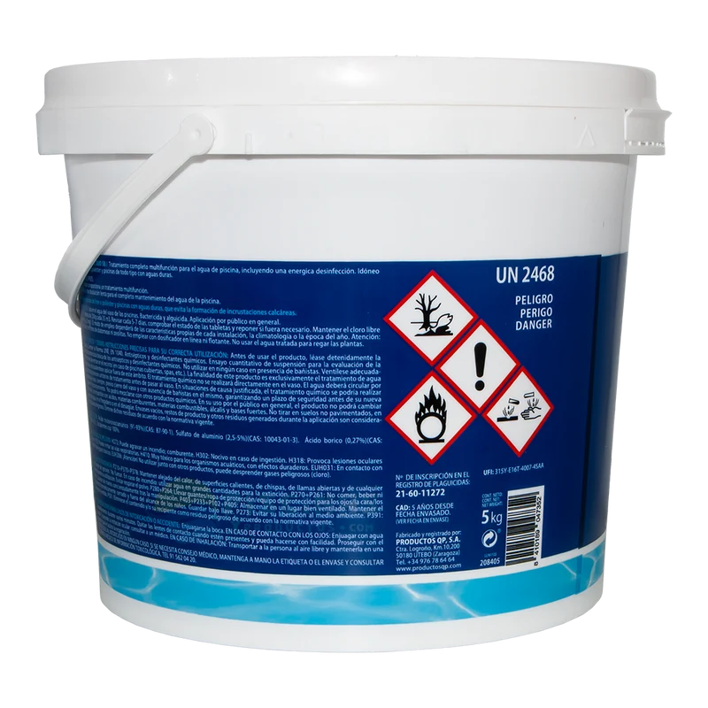 Cloro Multifunción Alboral Duo SB Quimicamp 5 kg