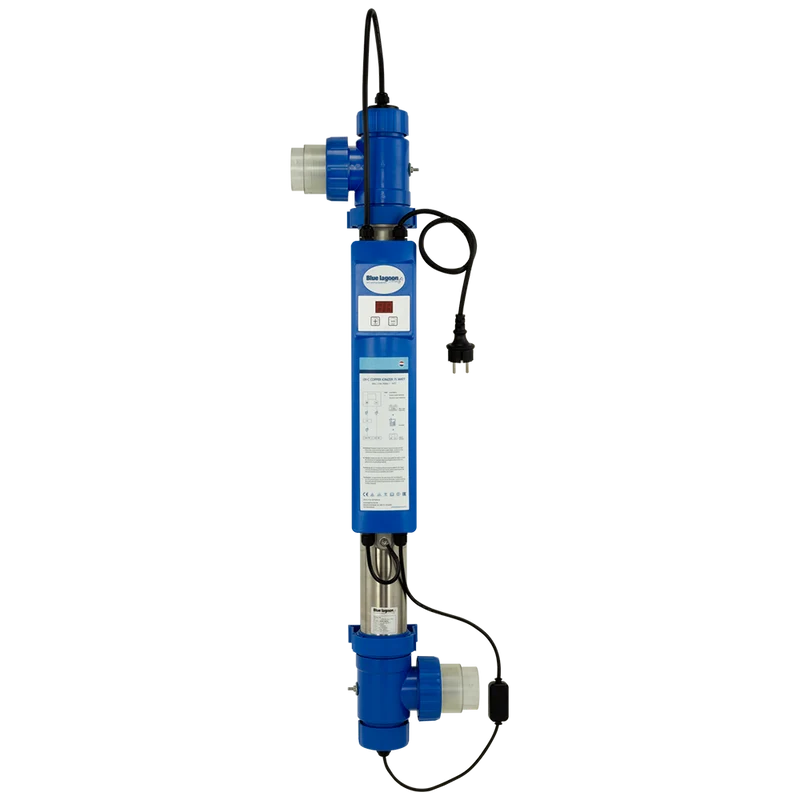 Blue Lagoon Copper Ionizer UV-C 75 W sistema UV con ionizador de cobre para piscinas hasta 75 m³