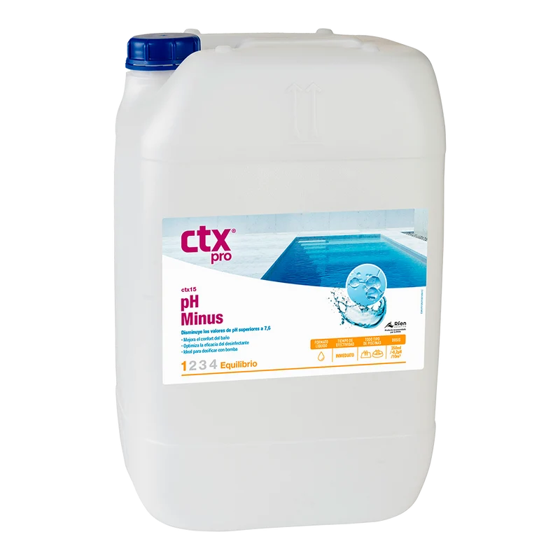Reductor de pH CTX 15 pH Minus 20 Litros