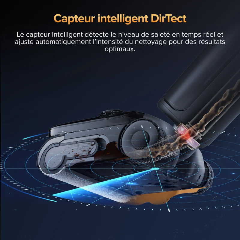Roborock F25 Ultra – Aspirateur humide et sec avec vapeur et eau chaude