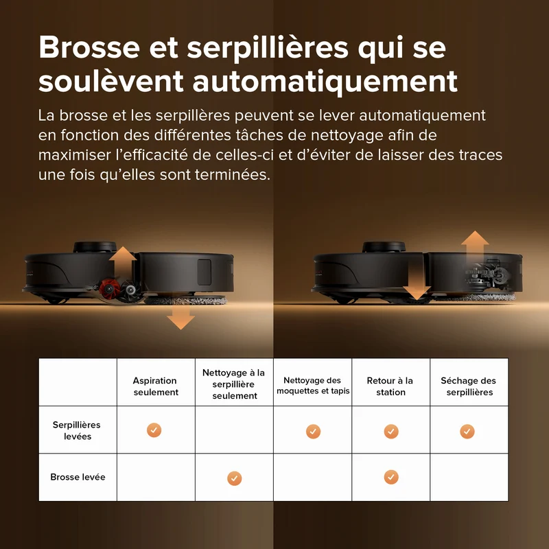 Roborock Qrevo Master Set robot aspirateur laveur avec station multifonction 3.0